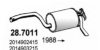ASSO 28.7011 End Silencer